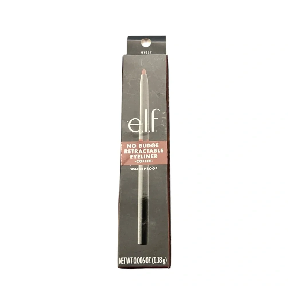 e.l.f. Cosmetics No Budge Waterproof Retractable Eyeliner‎ 81337 Coffee NEW